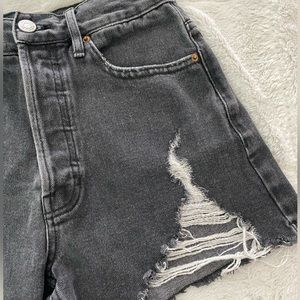 Women’s Ultra High Rise Vintage PacSun Ripped Denim Shorts